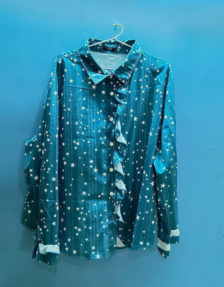 Printed Formal Shirt For Women