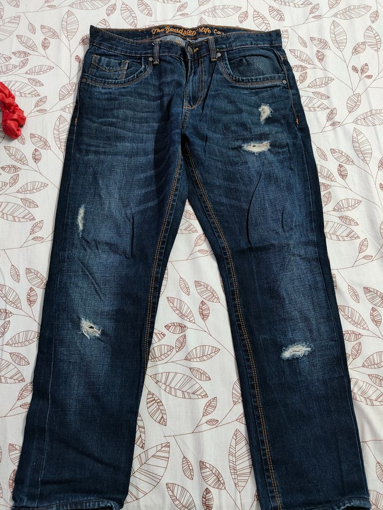 Men Roadster Dark blue Jeans