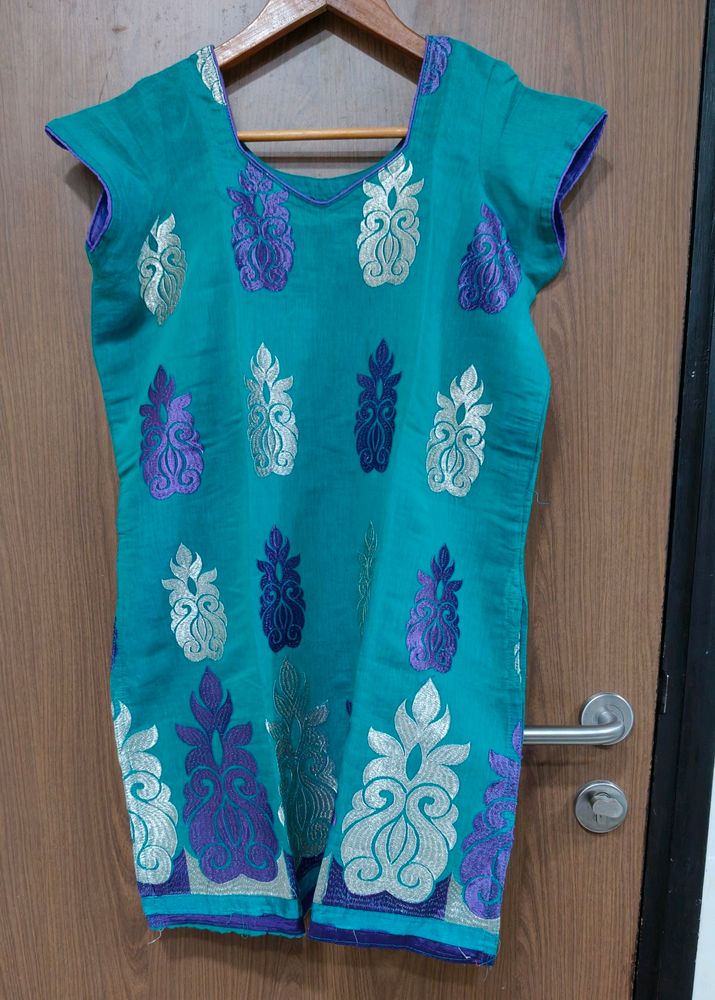 Kurti With Patiyala Salwar