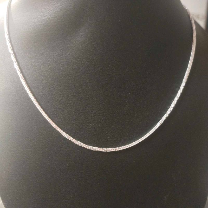 pure Silver SR91 Mix Snack Chain  20"inch