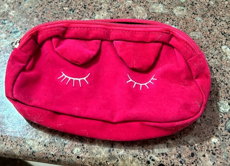 Pink Wallet Pouch