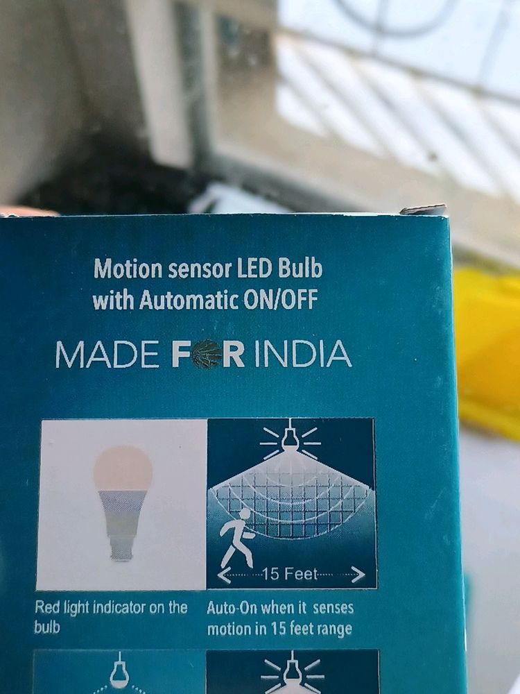 Motion Sensor Led Bulb