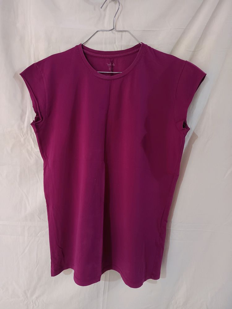 Round Neck Casual Top