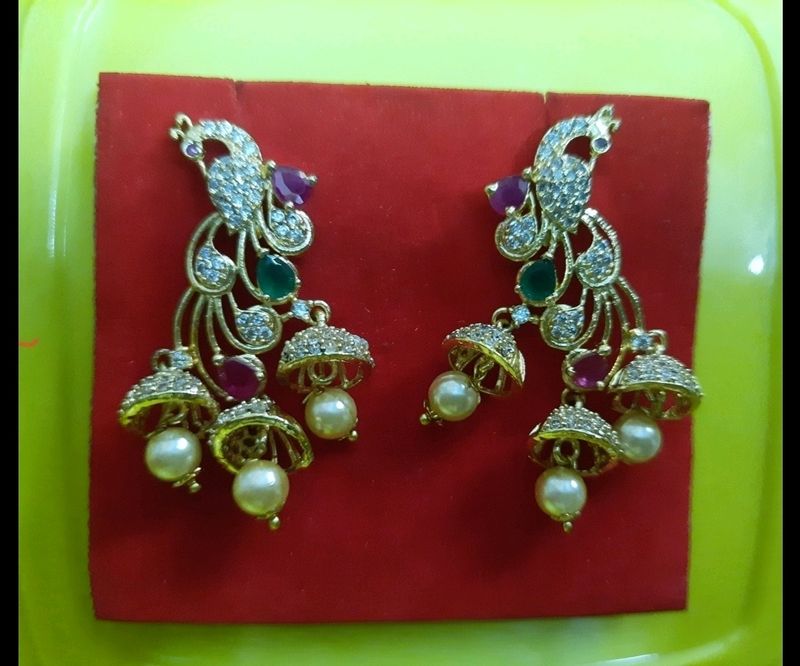 Peacock Earings