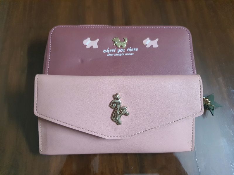 Pair Of Brand New Cute Women Purses