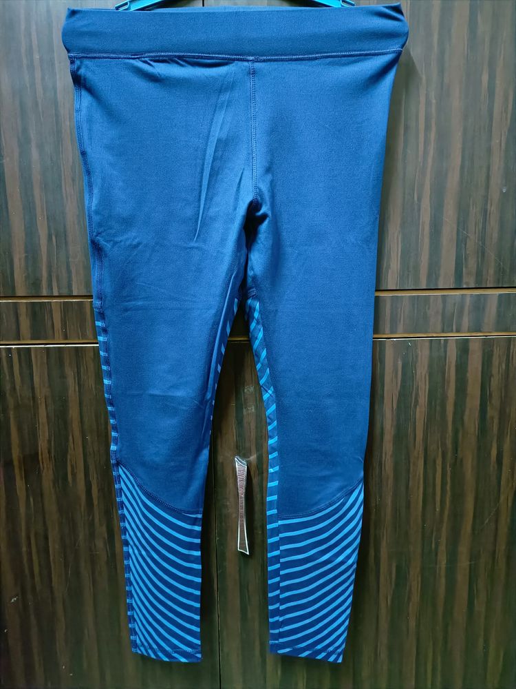 HRX Workout Tight Leggings Blue