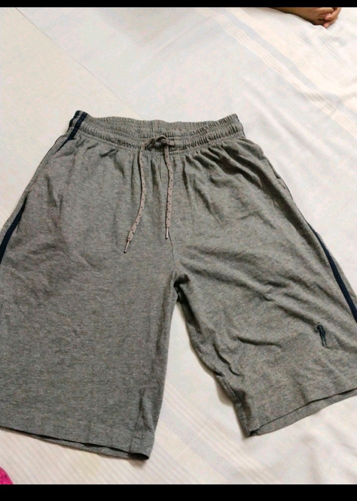 Knitted Shorts Grey