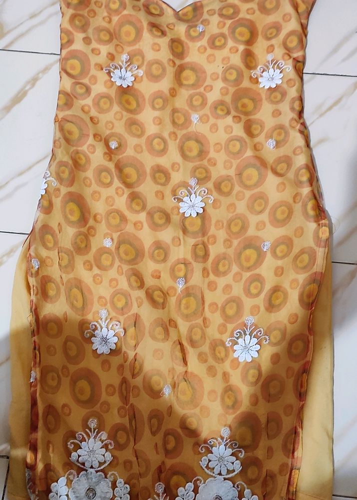 Kurti Yellow Regular Use