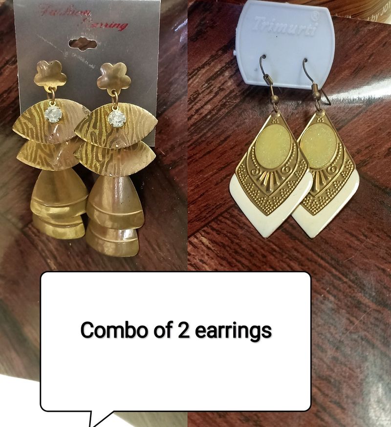 Combo Golden Earrings