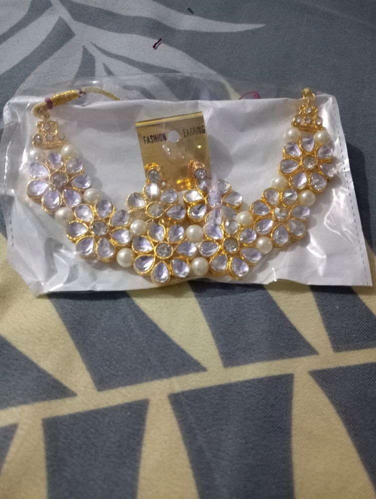 New Without Tag Kundan Neckless