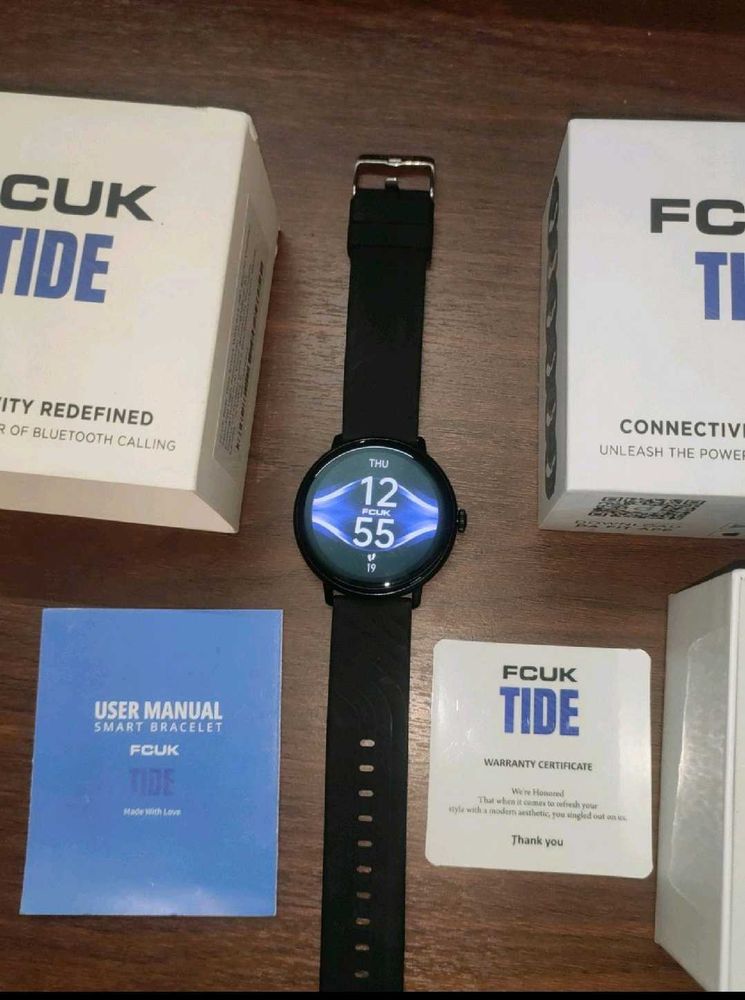 FCUK New Tide Smart Watch|1.39" Round Display|