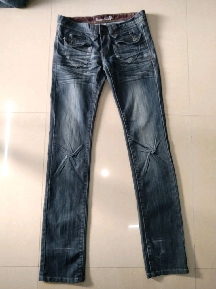 Slim Y2K Denim Jeans