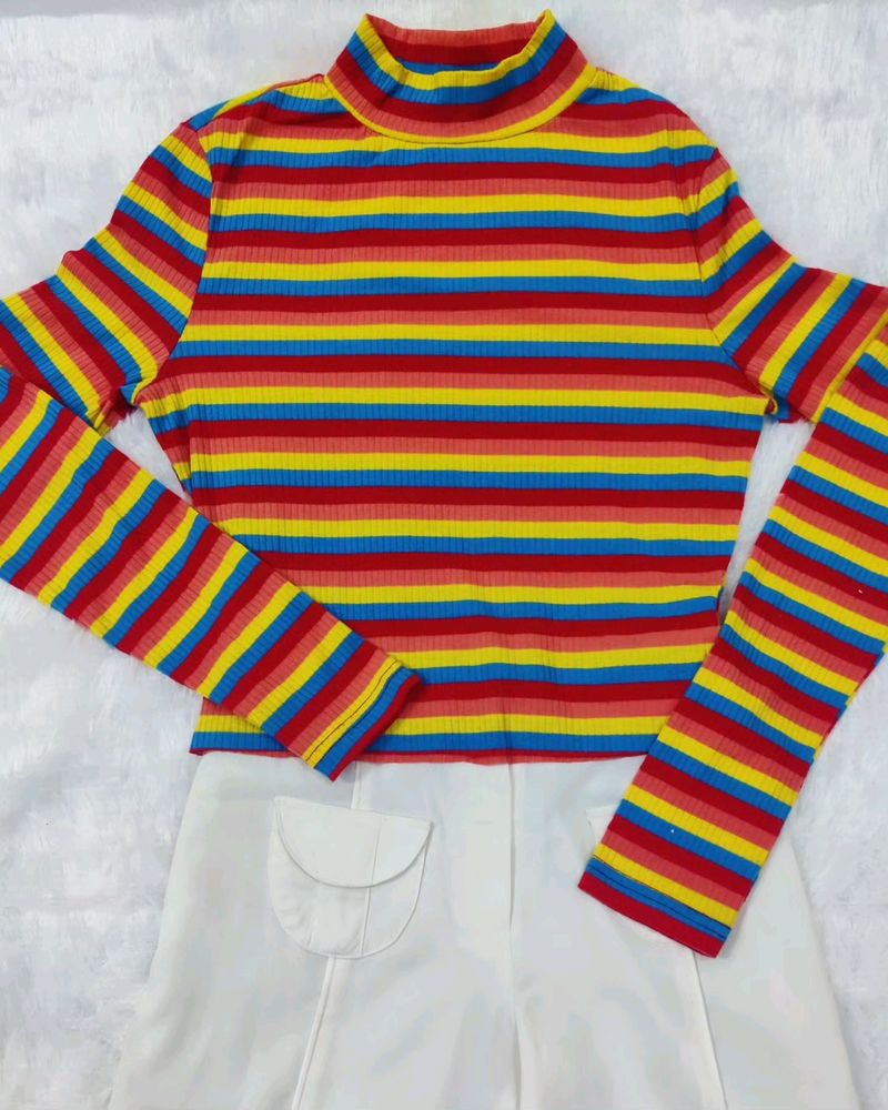 Rainbow top