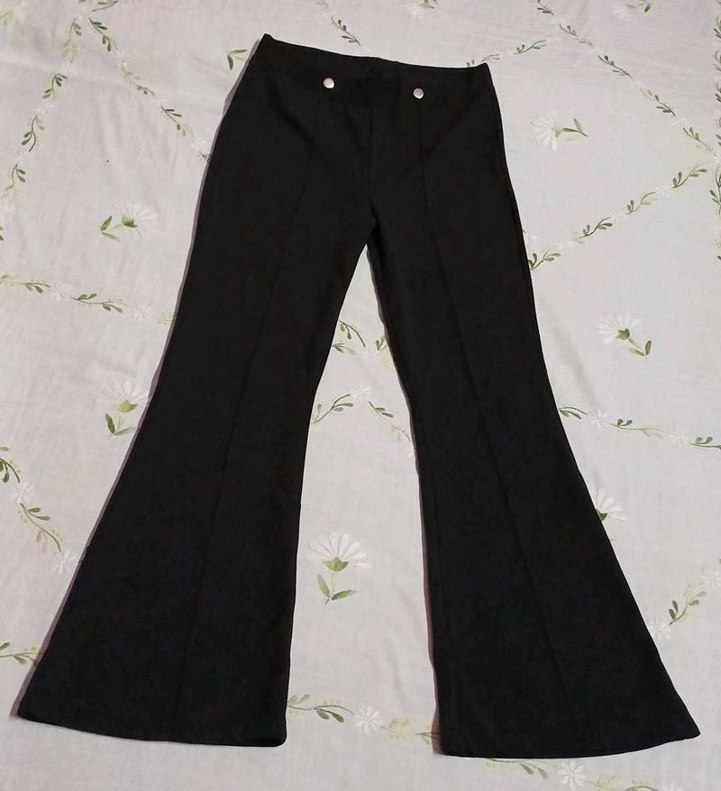 Black High Rise Pant