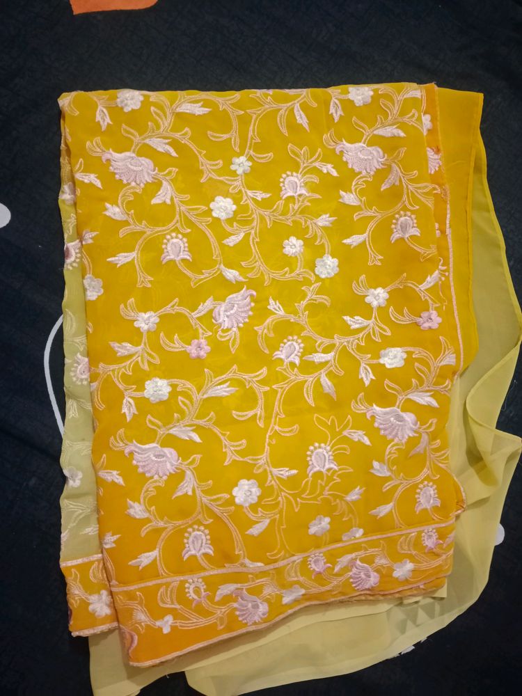 Yellow Saree