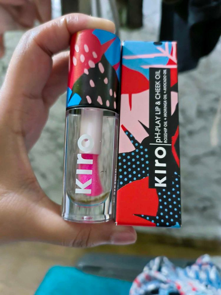 Kiro pH-play Lip & Cheek Oil Shade Pink Funfetti