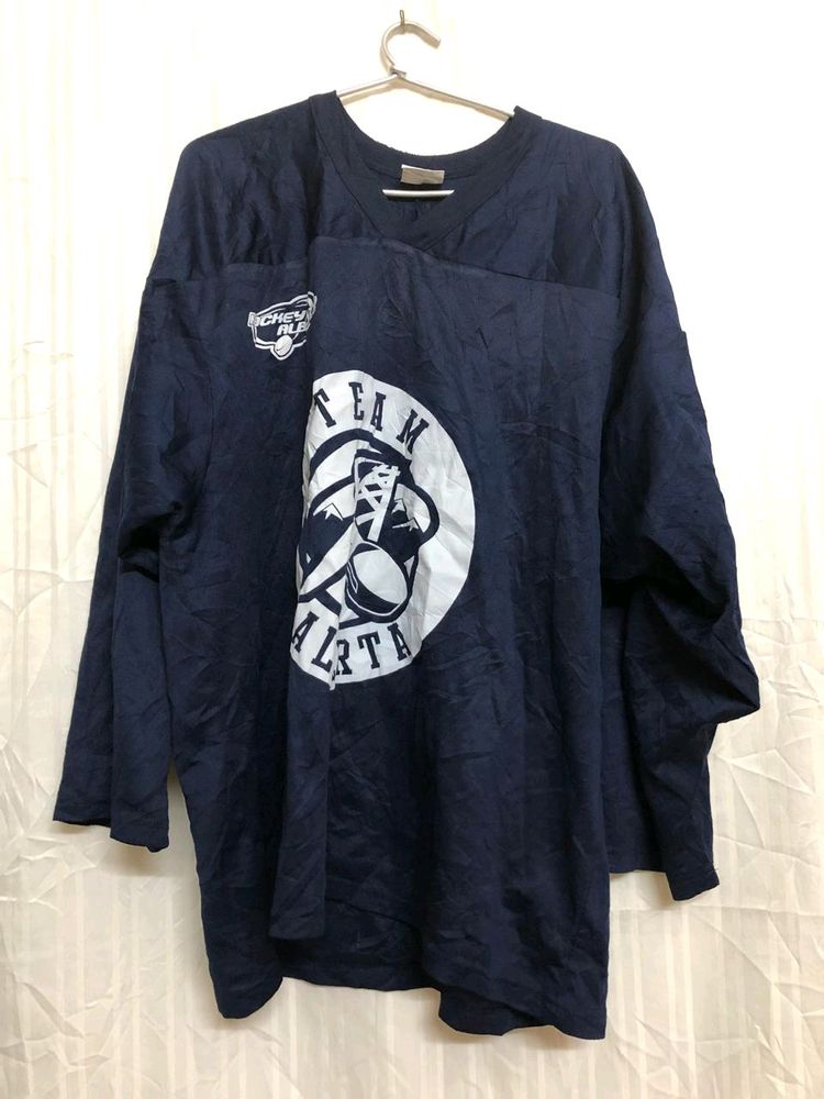 Reebok Blue Long Sleeve Jersey