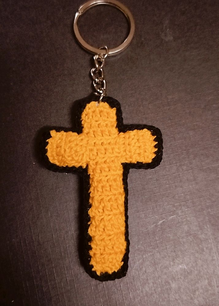 Cross Keychain