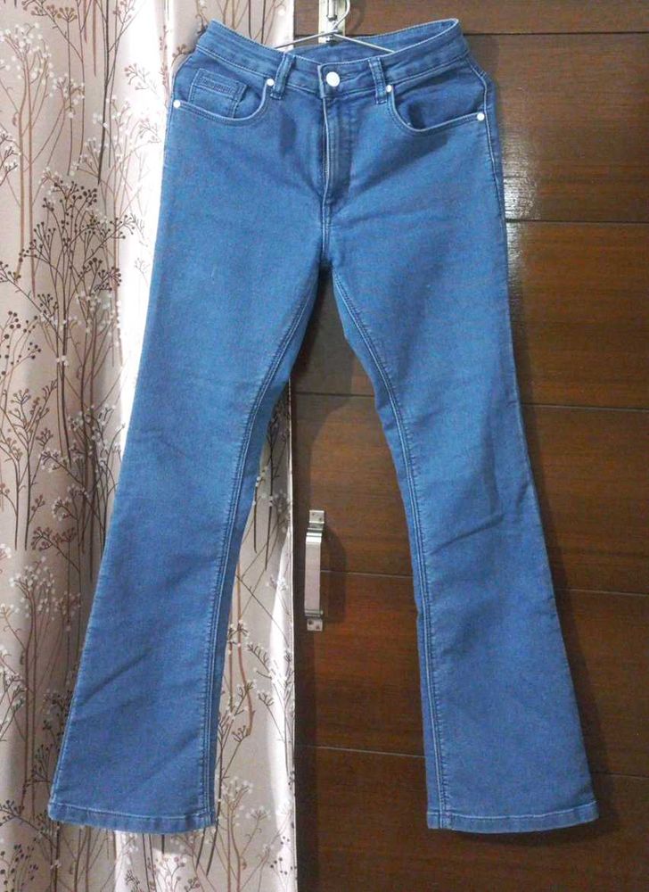 Blue Bootcut Denim