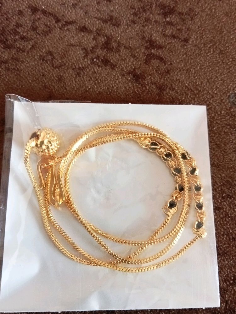 2 Golden Short Mangalsutra