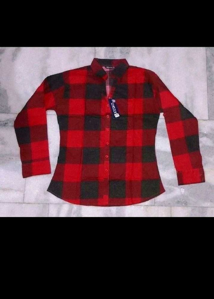 Red And Black Checked Shirt