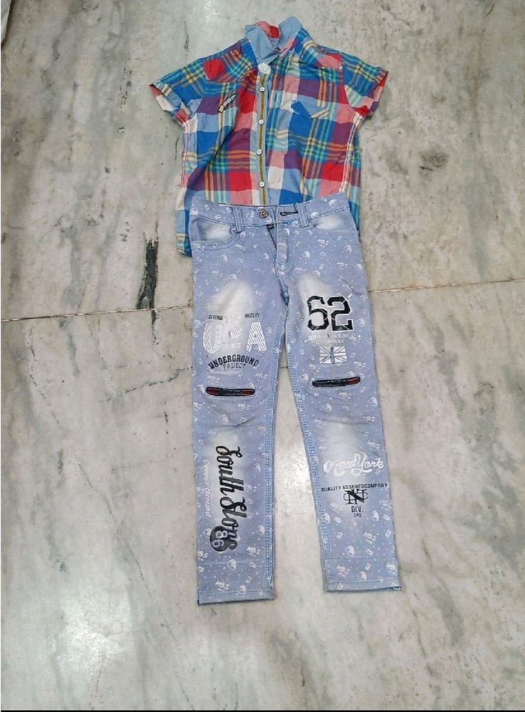 Diwali 🪔 Sale ❗❗ Jeans Pant T-shirt