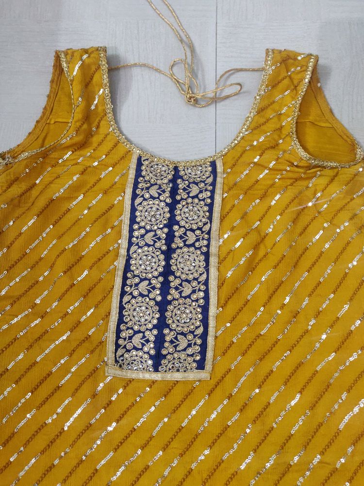 Kurti pure chiffon silk