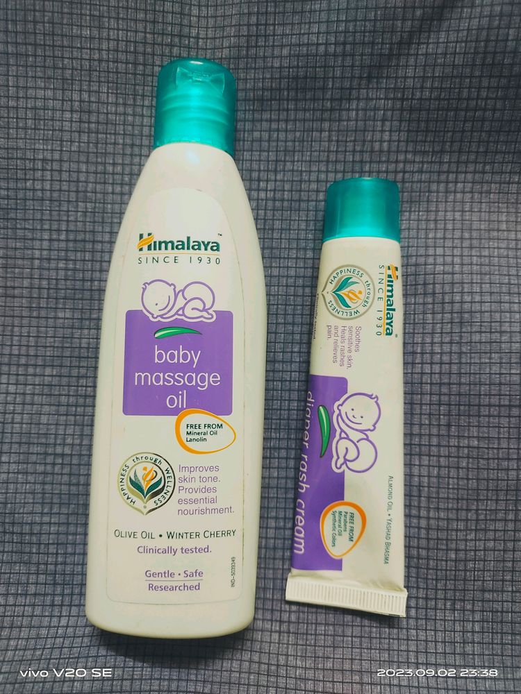 Himalaya Baby Products |Baby Massage Oil,Baby Rash Cream|