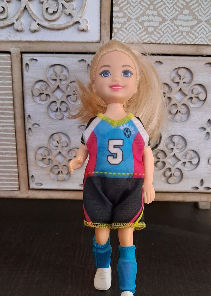 Chelsea Barbie Soccer Doll