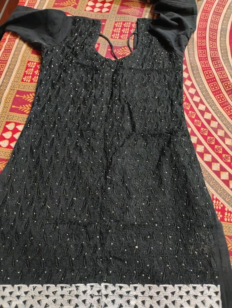 Beautiful Black Kurta