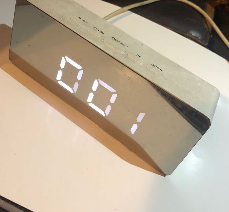 Digital Clock Works Ok Some Leds Not Glowing But