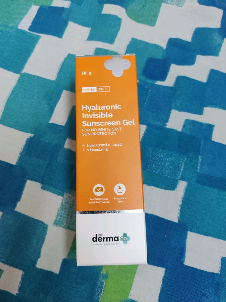 DermaCo Hyaluronic Invisible Sunscreen 50gm