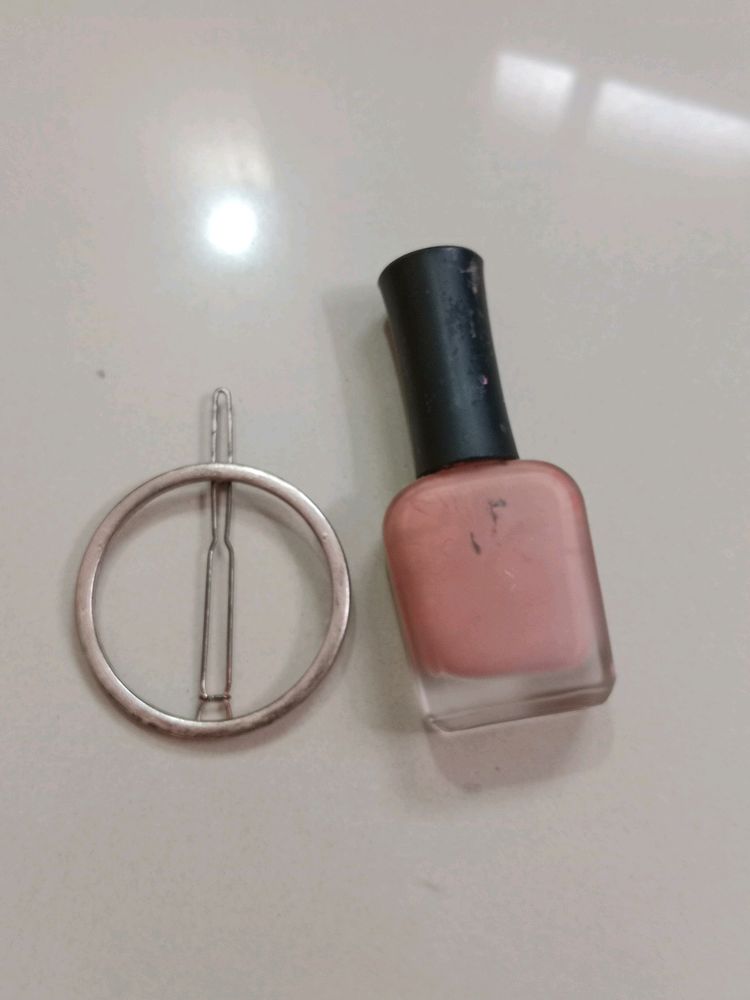 Nailpolish & Hair Clip