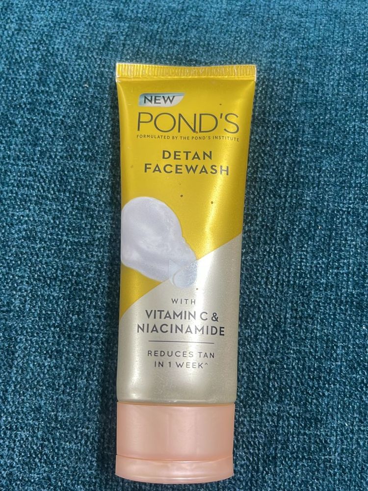 Ponds Detan face wash New