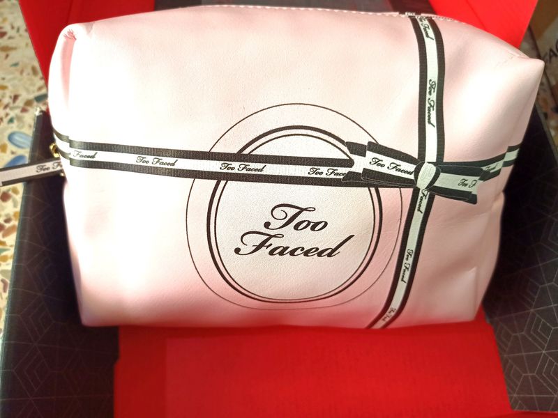 Original Too Faced Big Size Cosmetics Bag