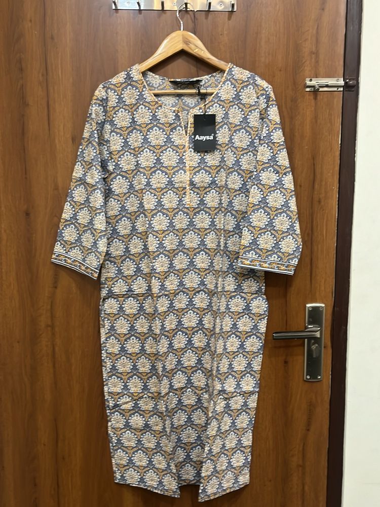 Cotton Blend Kurta For Women