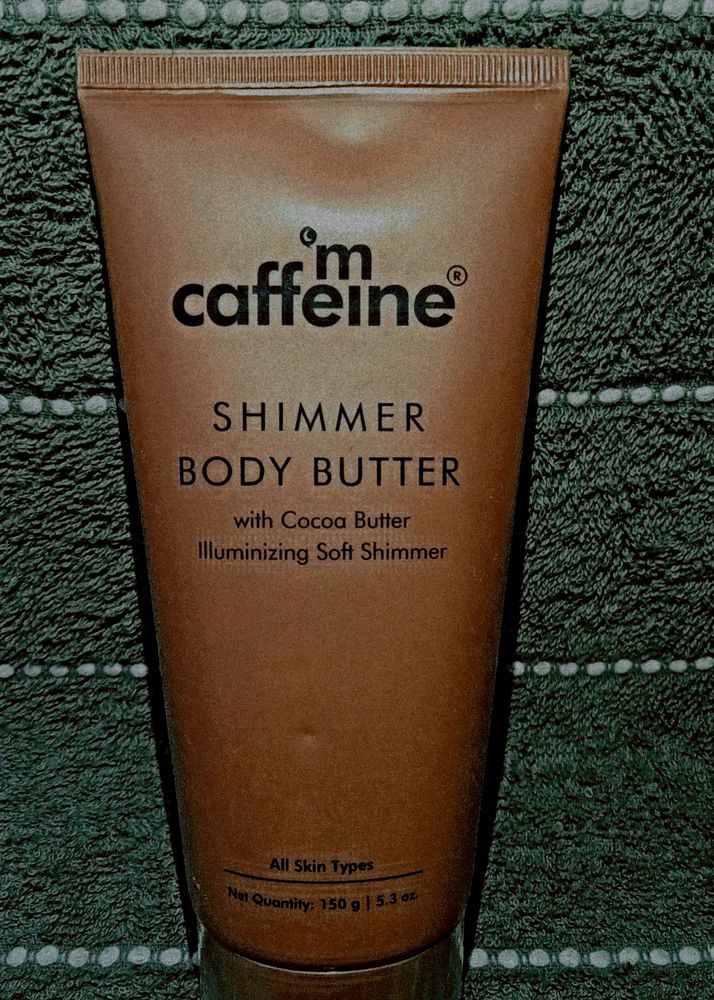 MCaffeine Shimmer Body Butter