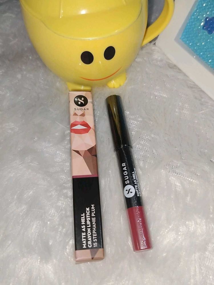 (SEALED) SUGAR Cosmetics Matte Lip Crayon