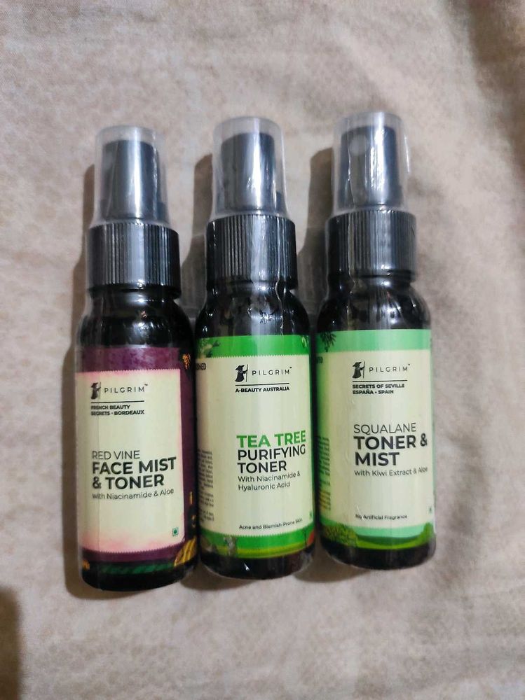 😍Pack Of 3 Pilgrim Toner Combo..😍