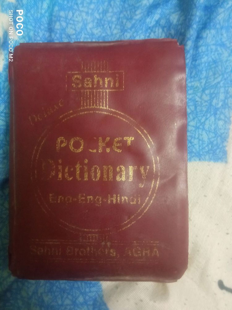 Pocket Dictionary Eng To Hindi