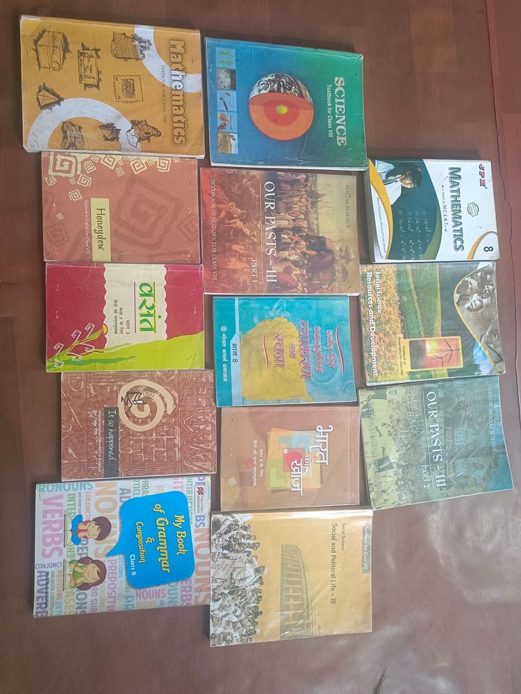 Class 8 Textbooks Pack Of 13