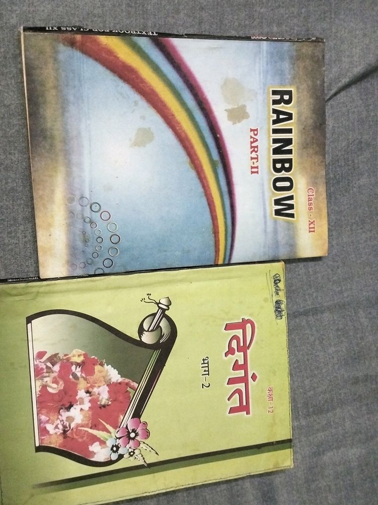 NCERT 12th English & Hindi Part 2 Books