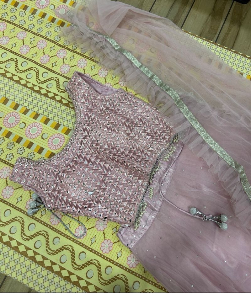 Pink Fairy Lehanga Choli