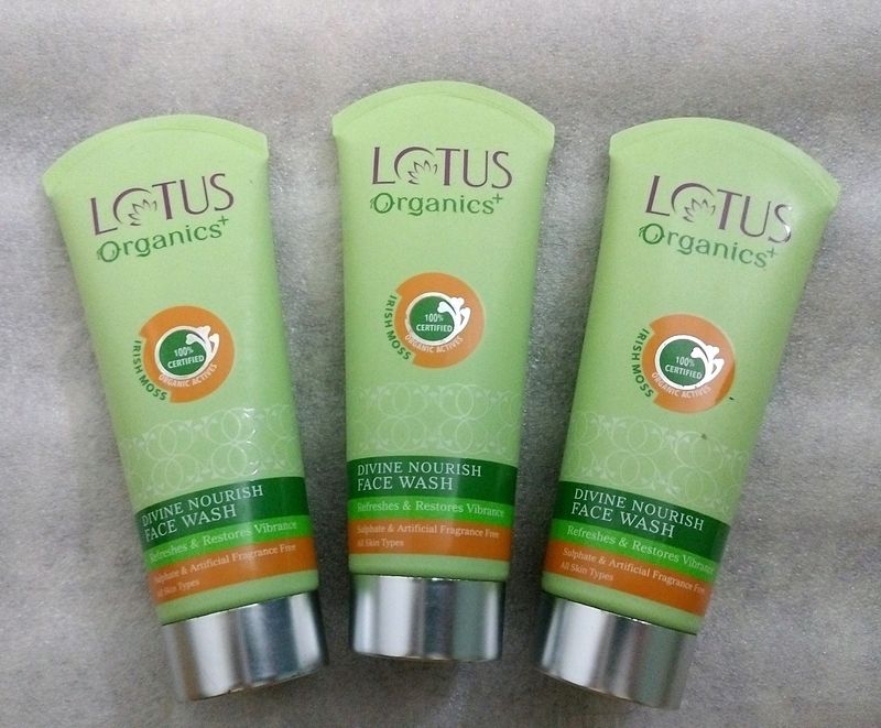 Lotus Organic Divine Nourish Face Wash