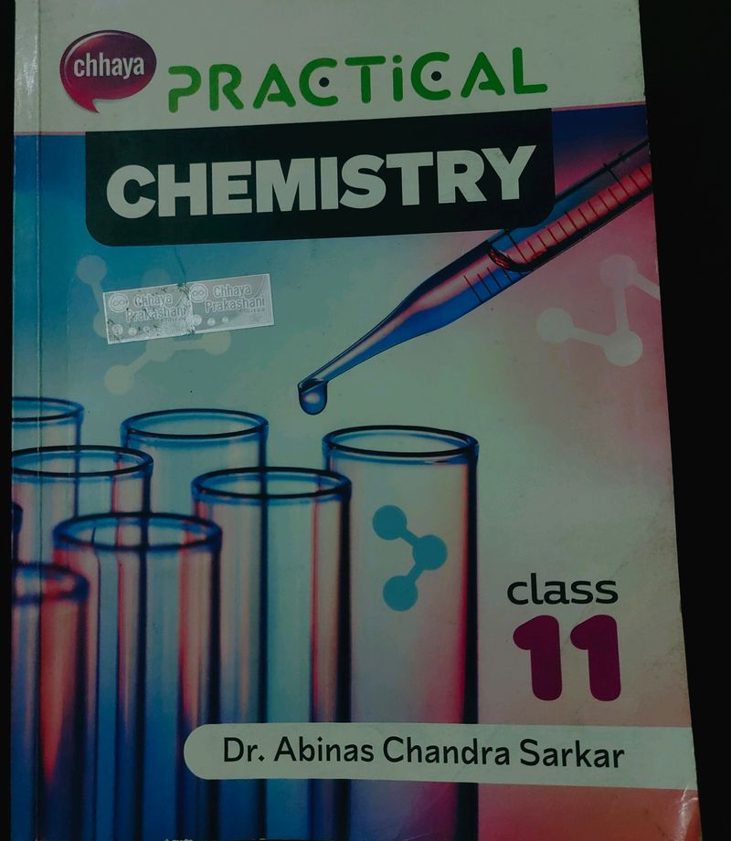 CHHAYA PRAKAHSANI CHEMISTRY PRACTICAL BOOK ENGLISH