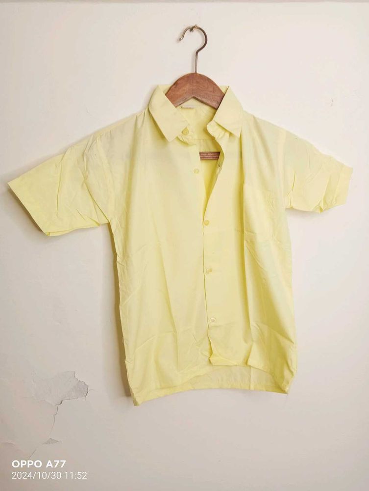 Combo 5 Piece Yellow Shirt Casual (Boy 's)