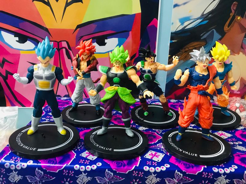 Dragon Ball Z 6 Pcs Action Figures Set