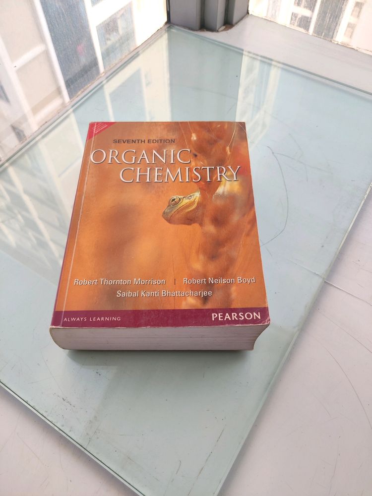 Organic Chemistry 7e | Morrison & Bhattacharjee ✨