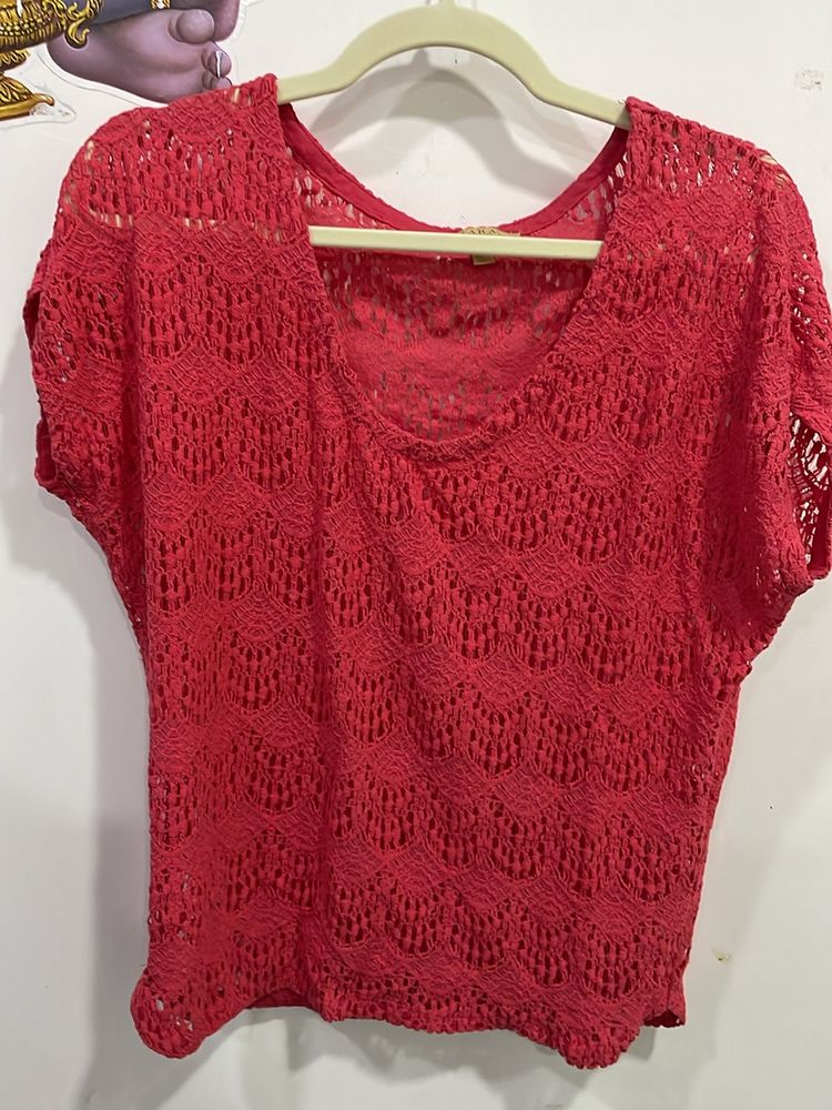 Zara Crochet Top