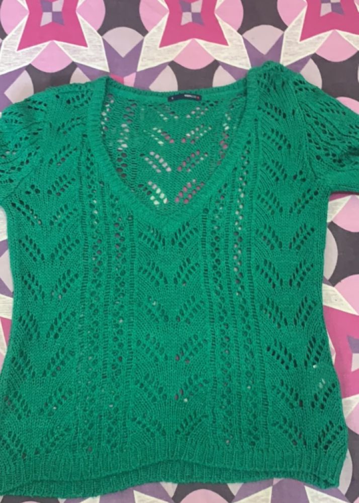 Green Beautiful Womens Sweater